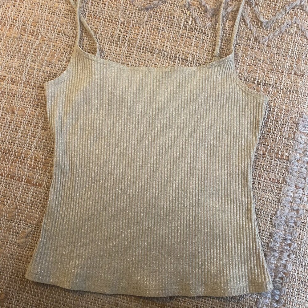 Reformation Gold Tank Top